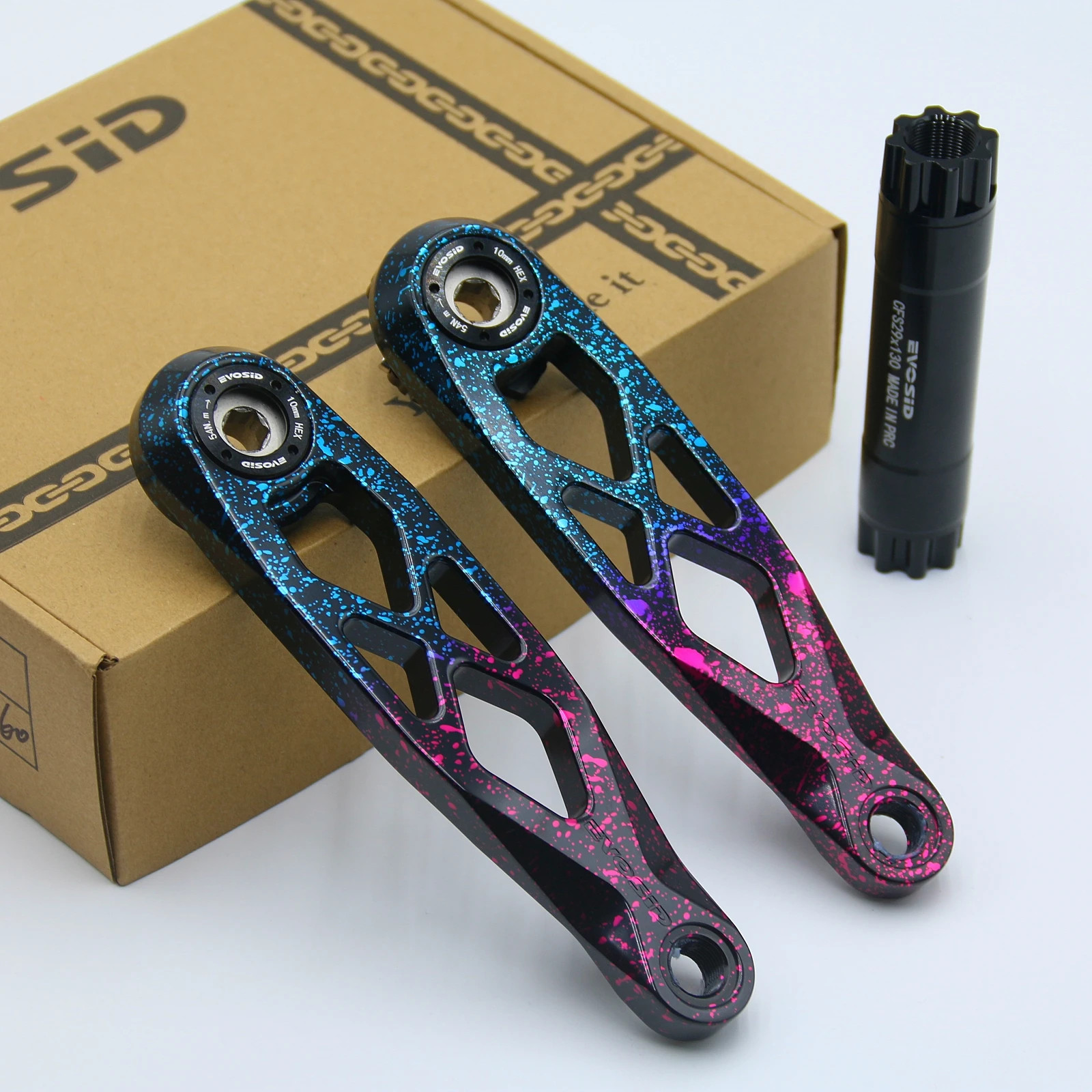 Ultralight MTB DUB Crankset 165/170mm 29mm Spindle 3-Bolt Direct Mount Alloy