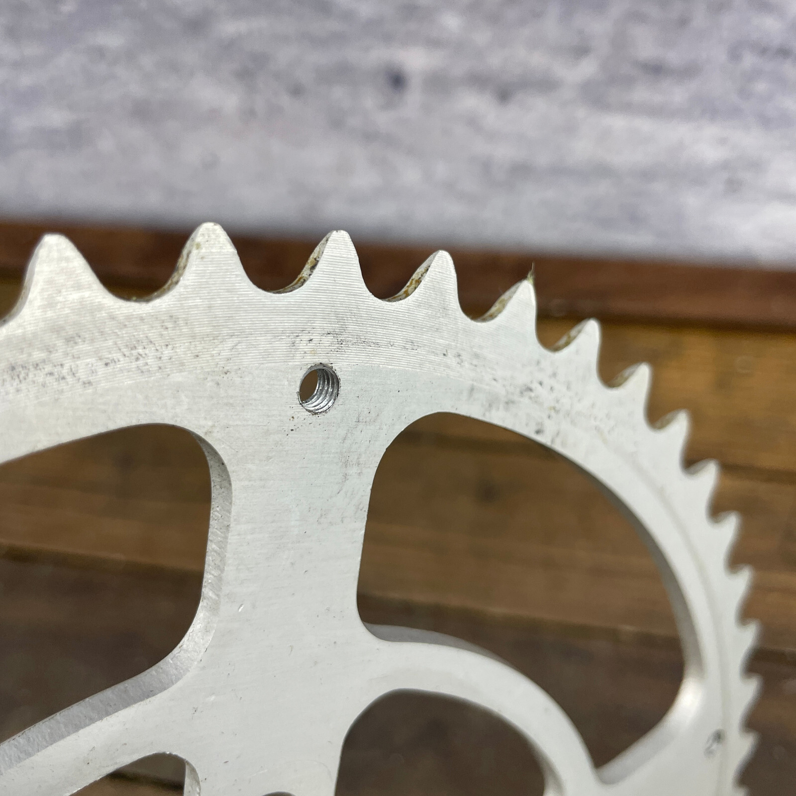 Vintage SR Sakae Apex 52t Chainring NOS 86 BCD 52 Tooth Stronglight Sprocket