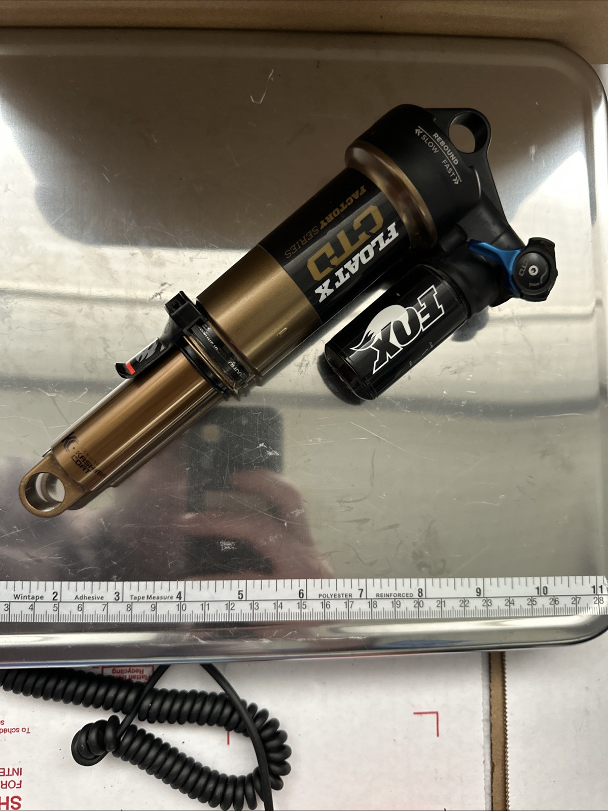Fox Float X Factory Series Rear Shock – Genuine Kashima Coat, CTD Adjust