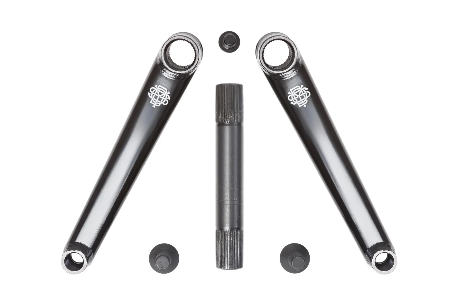 Odyssey BMX Calibur V2 Cranks 165mm – Rust Proof Black