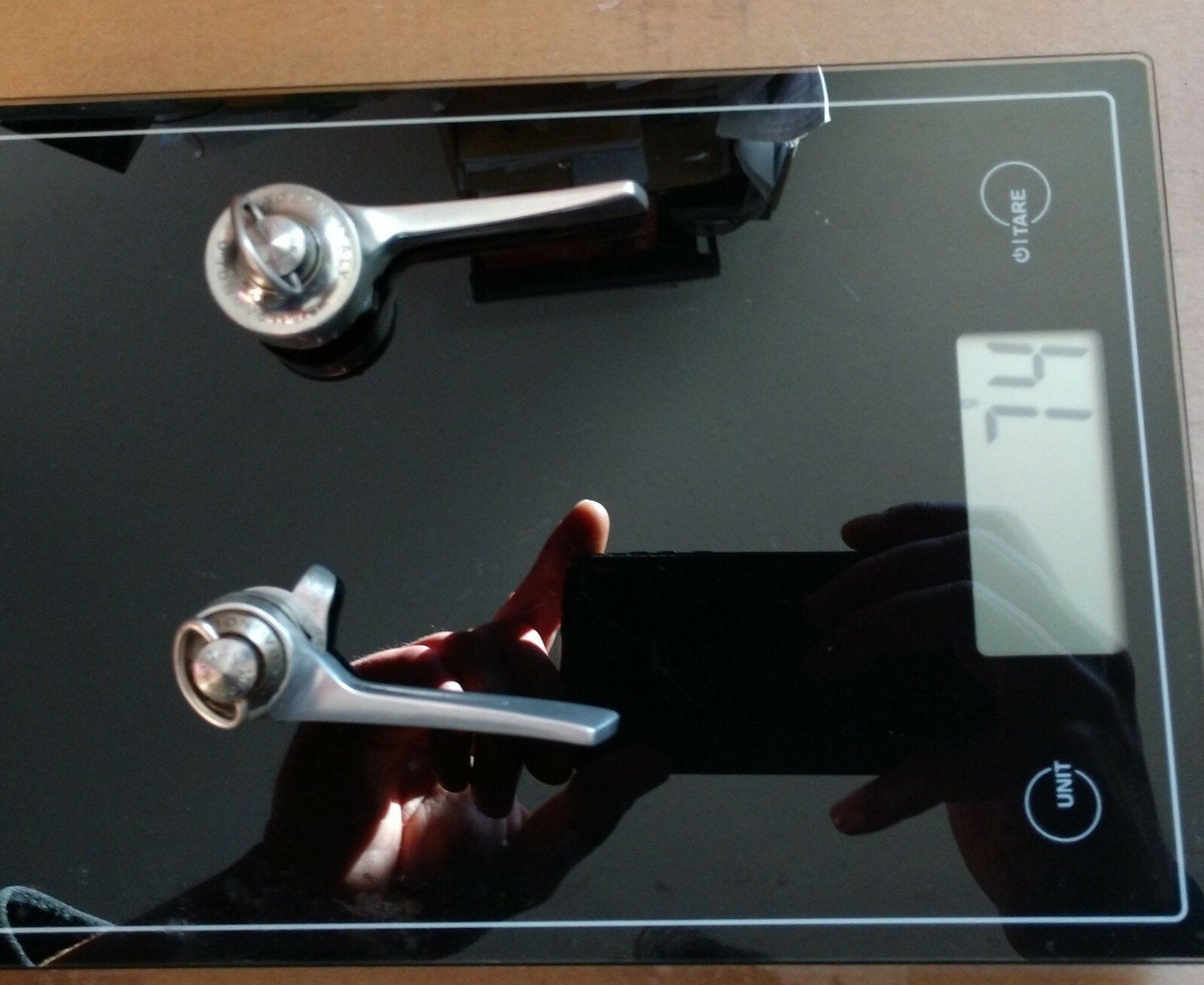 Campagnolo Croce D ́Aune C Record Shifter Gear Lever R+L 74g