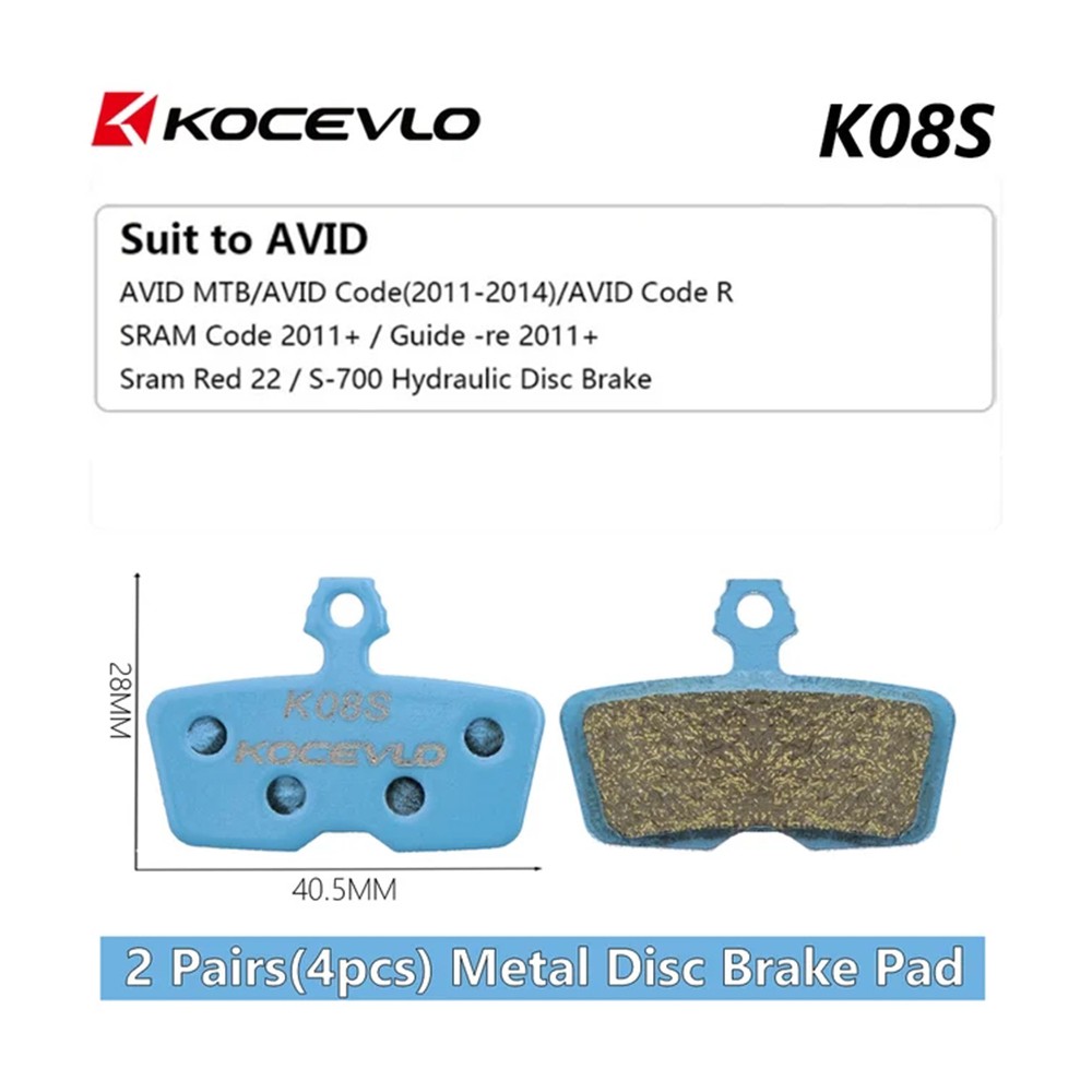 Upgrade MTB Mixed Metal Disc Brake Pads Set For b01s AVID HAYES Zoom Bike Parts