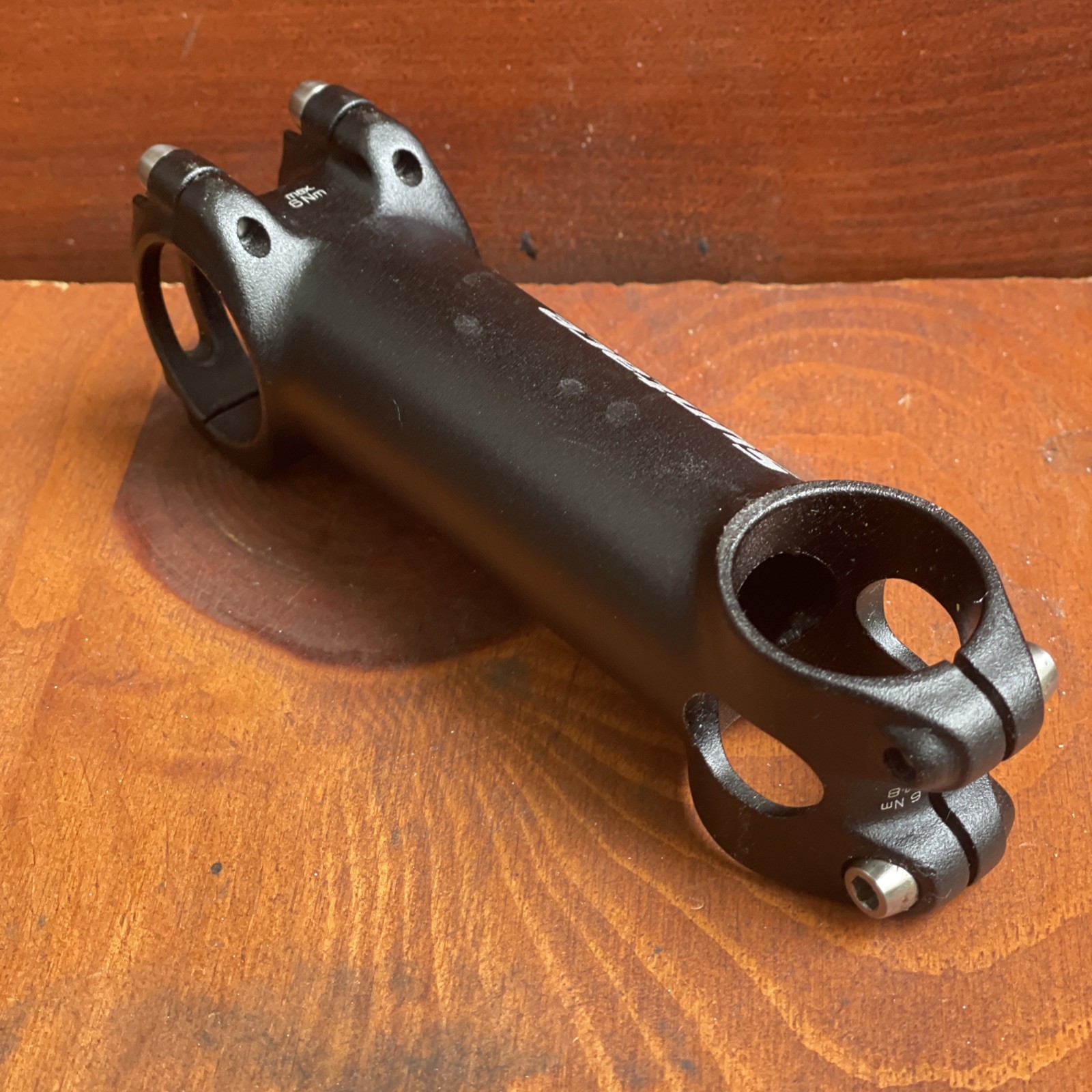 Syntace F109 Threadless ROAD Stem 110mm x 31.8mm x 6° BLACK w/ 4mm hardware VGC!