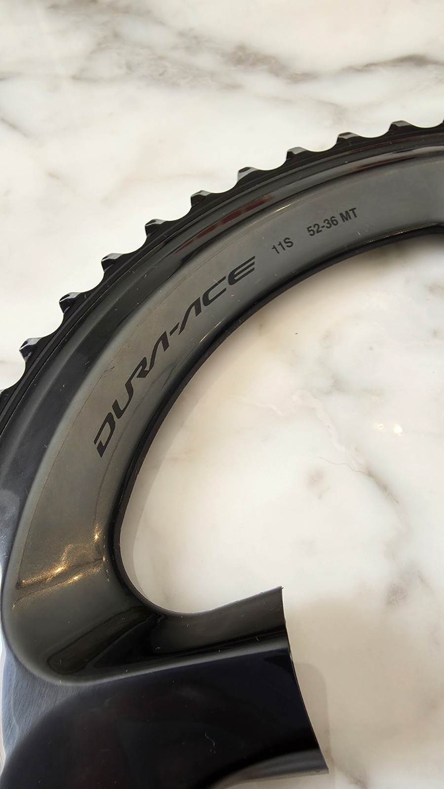 Shimano Dura-Ace FC-R9100 52t HG-EV 11 Speed Chainring Black