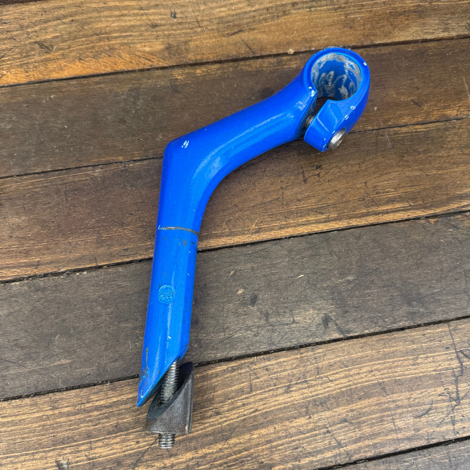Vintage Riser Stem Blue 80 mm Reach 25.4 mm Gravel Grinder Cafe 22.2 ATB MTB