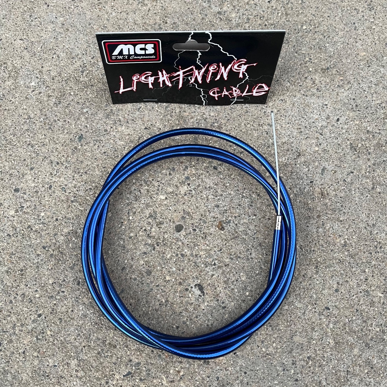 MCS BRAKE LIGHTNING CABLE BMX MTB FIXIE BIKE BRAKES CABLES MCS S&M GT SE REDLINE