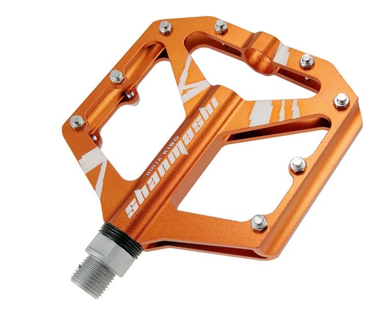 Road MTB Bike Pedal CNC Aluminum Flat Platform Sealed Bearing Bicycle Pedals