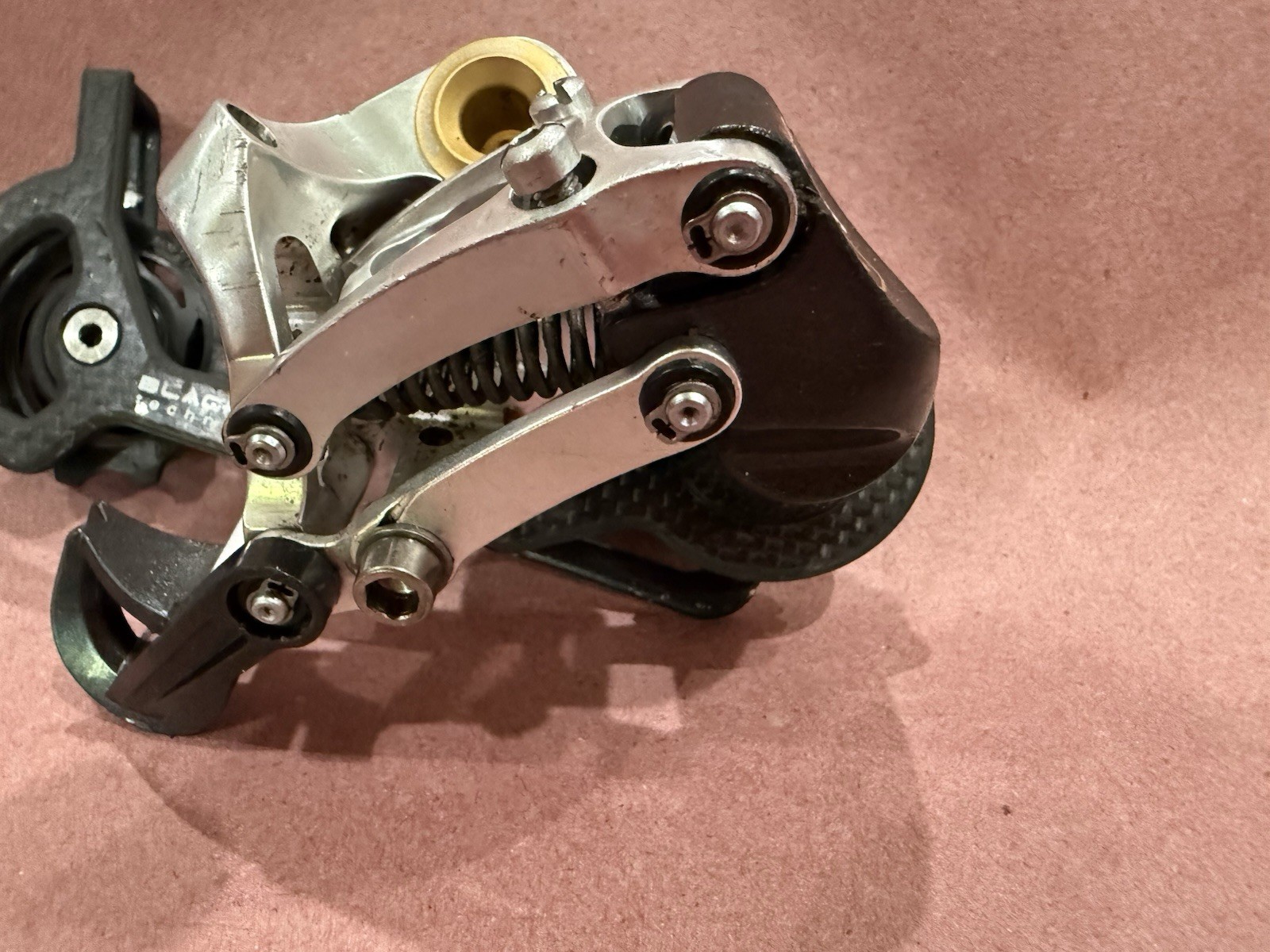 USED SRAM XO 20TH ANNIVERSARY GOLD EDITION VERY GOOD SHAPE REAR DERAILLEUR