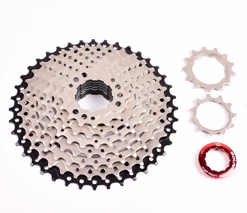 BOLANY 9 Speed 11-40T Cassette Flywheel Black MTB Bike Fit Sram Avid Shimano