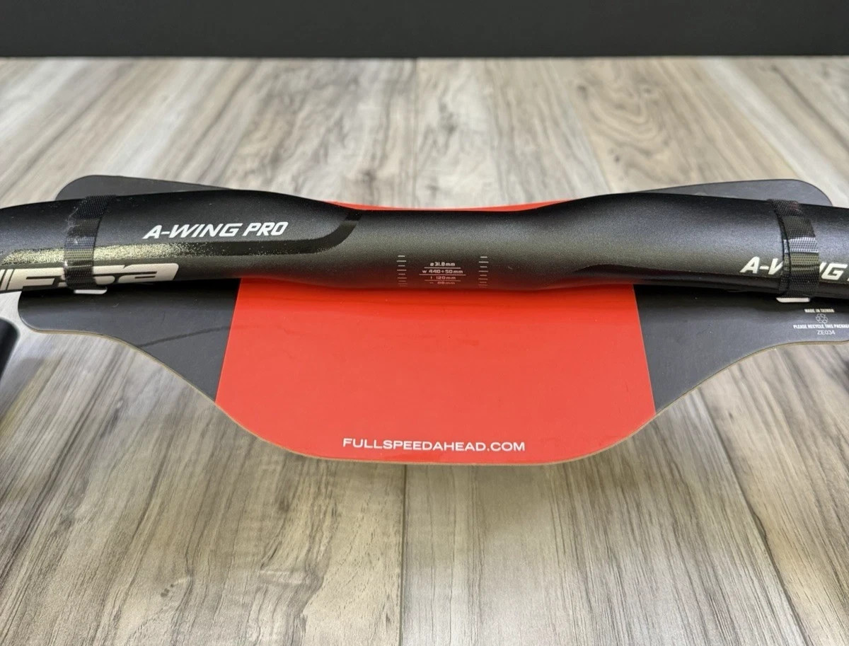 FSA A-Wing Pro AGX Handlebar 185-0022014870 31.8x440mm Gravel Drop Bar Black NEW