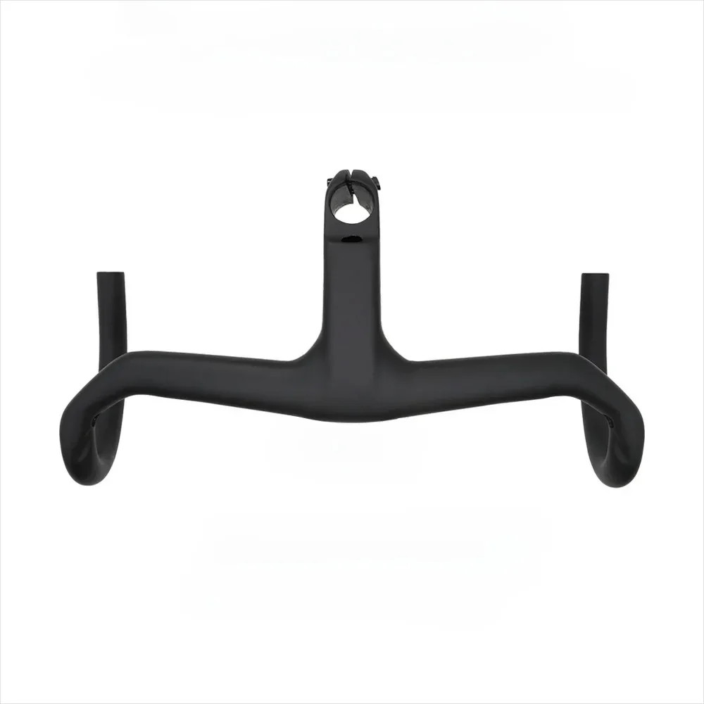 Carbon Fiber Aero Road Bike Integrated Handlebar with Stem Angle -7° Accessories