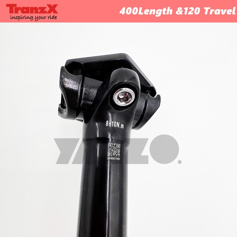 TranzX 30.9 Dropper Post Seatpost 400mm length 120mm travel Remote Lever
