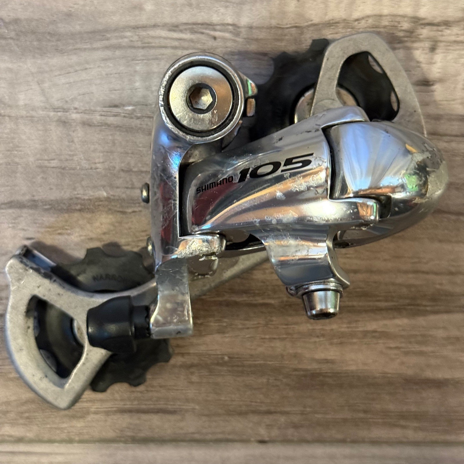 Shimano 105 RD-5600 10 Speed Rear Derailleur Long Cage Silver