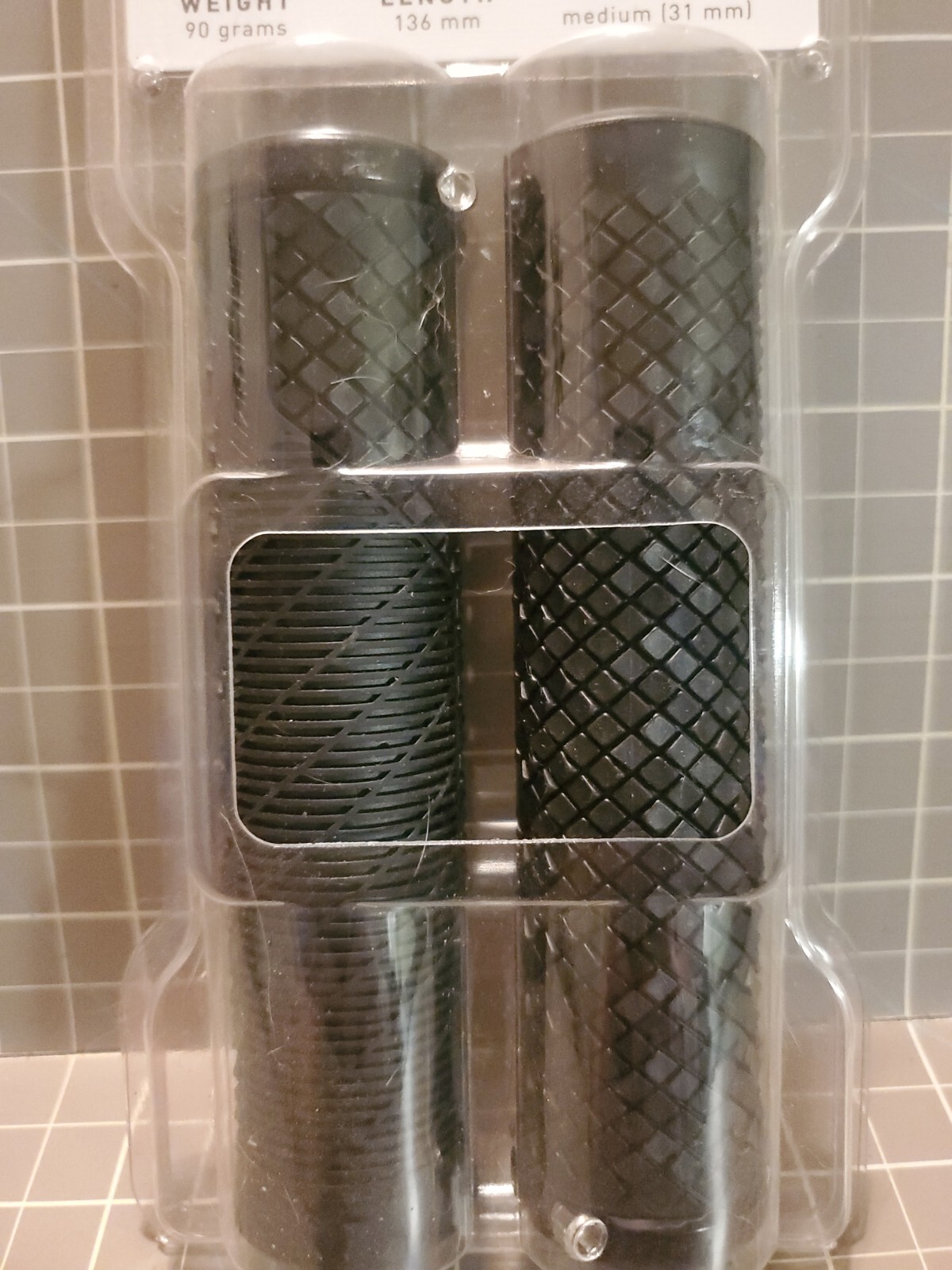 Lizard Skins Charger Evo Lock On Grips Jet Black 136mm
