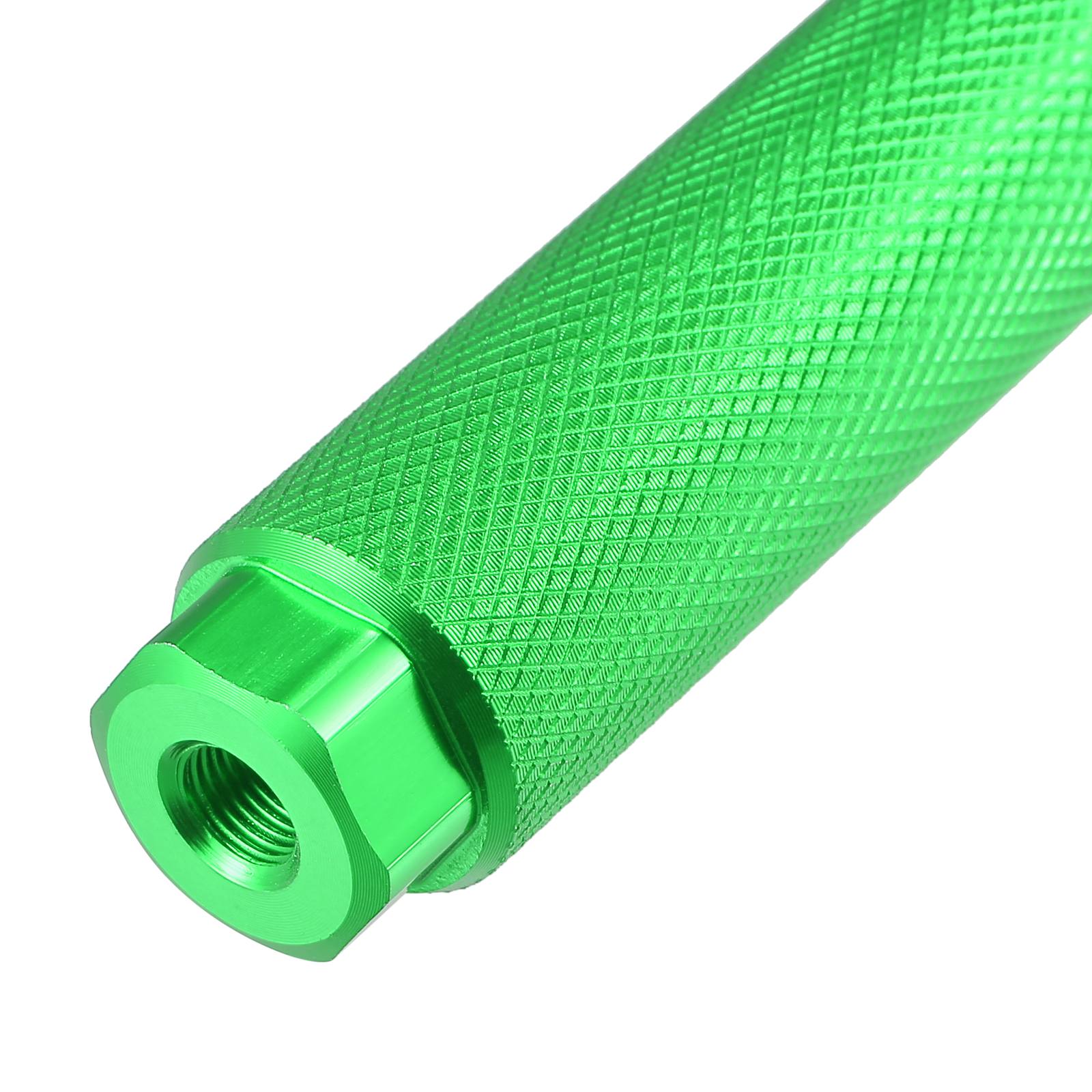 Universal Aluminum Alloy Rear Foot Peg Green for MTB Bicycle 3/8″ Axle Pack of 2