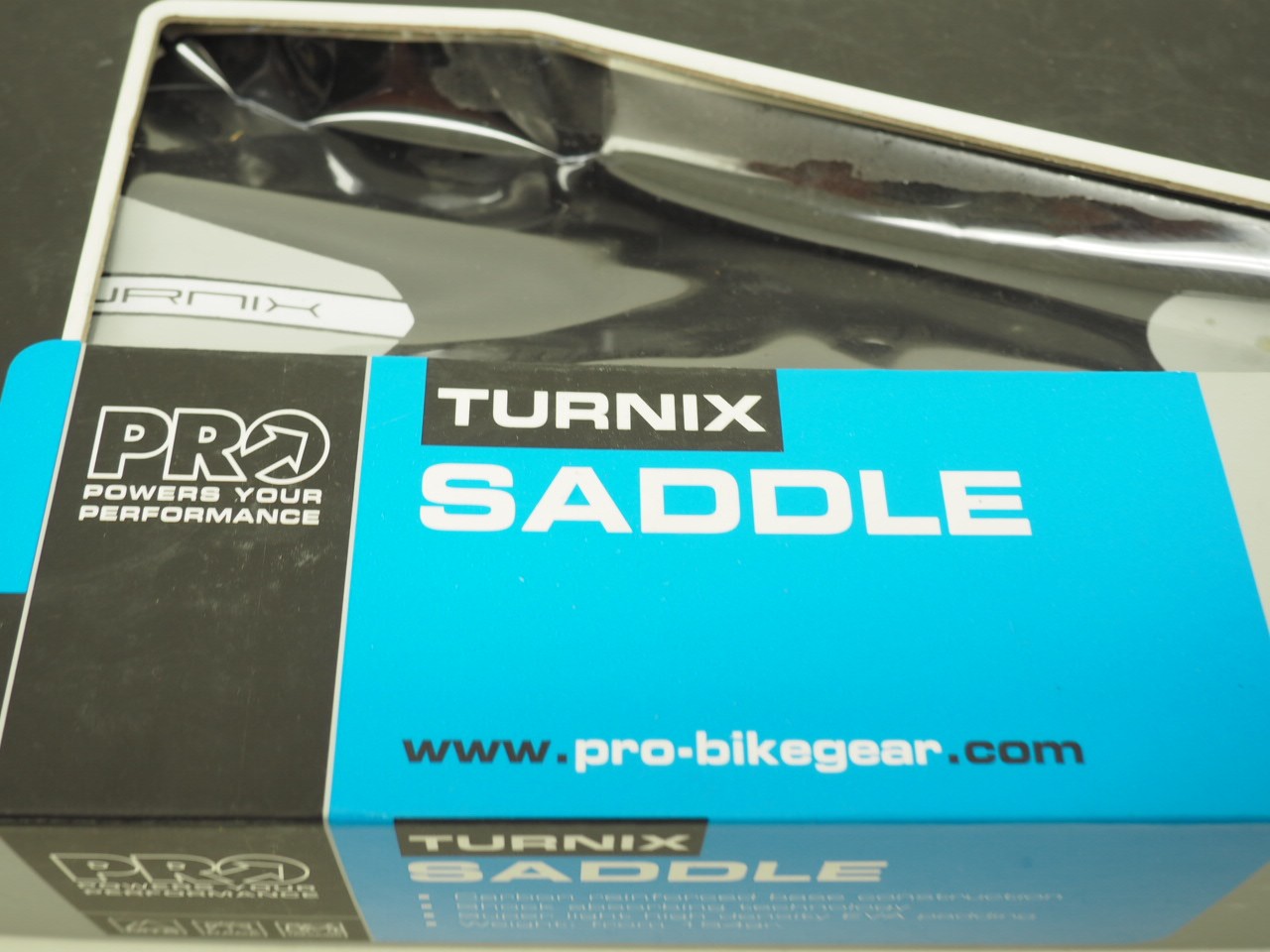 New! PRO Turnix Bicycle Saddle Carbon Base Ti Rail 132mm Width 210g MTB/Gravel