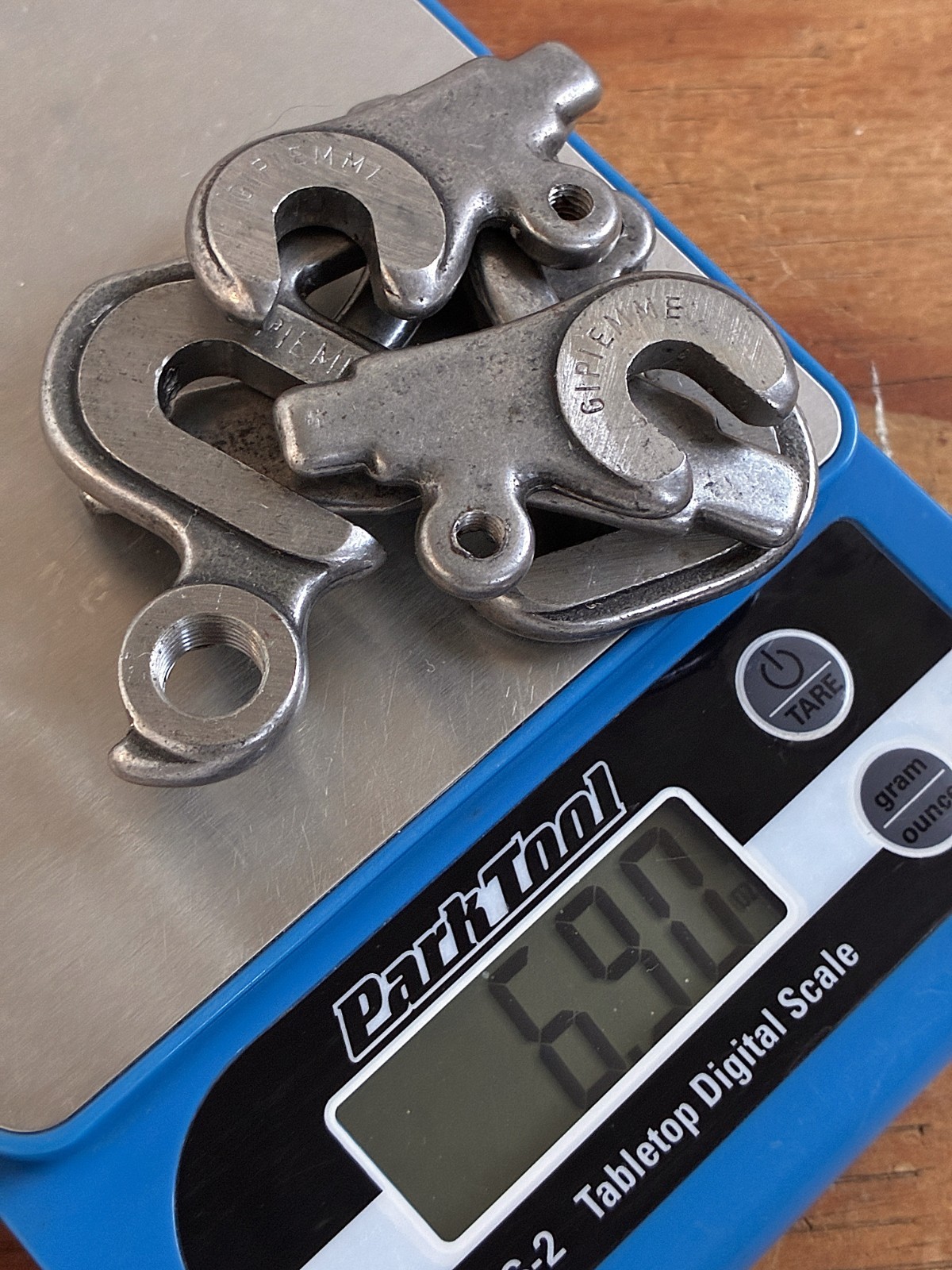 NOS Gipiemme Road Dropouts 4/set – Framebuilding Repair Supplies Front and Rear
