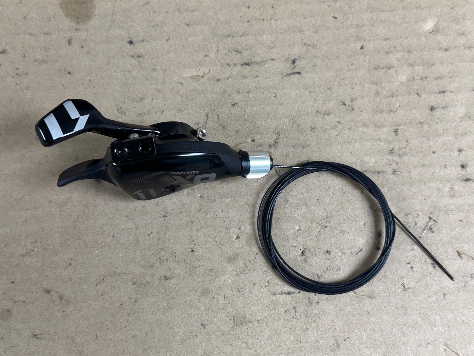 NOS SRAM X0 11-Speed Trigger Shifter Black with Gray XO