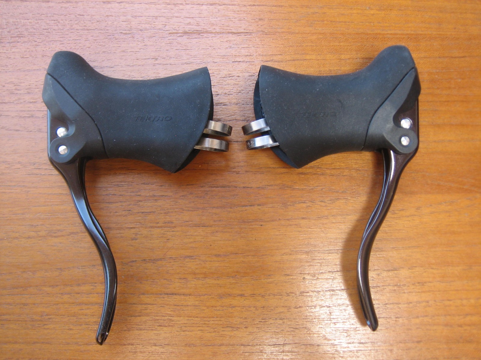 TRP RL340R Road Touring Single Speed Fixie Track No Shift Brake Lever Set Black