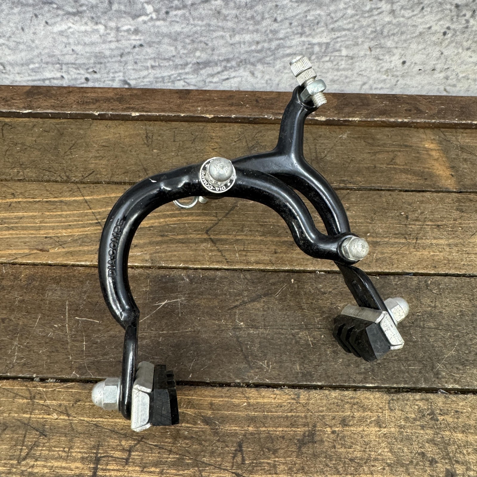 Vintage Dia-Compe BMX Caliper Brake Front 890 NOS Black 85 1985 Side Pull Japan