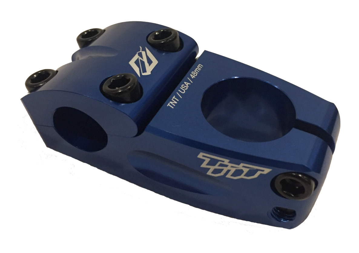 TNT BICYCLES BMX THREADLESS TOP LOAD STEM – VARIOUS COLORS & SIZES