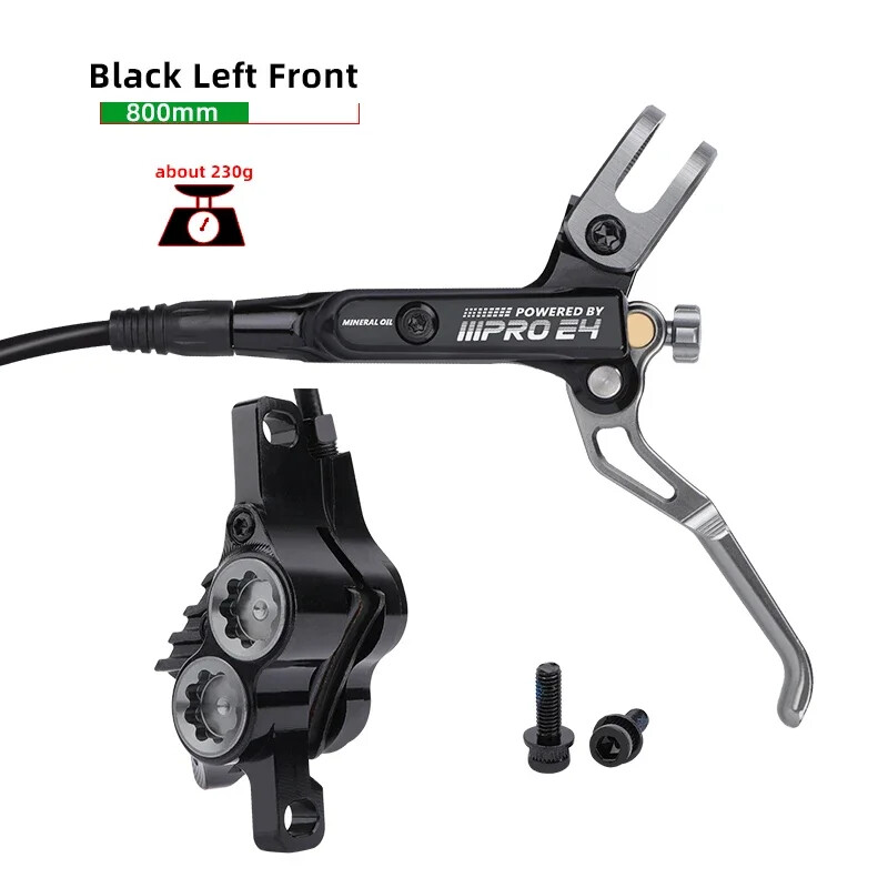 Mountain Bike Hydraulic Brake 800/1550mm Front Rear Brake Cooling Oil Pressure