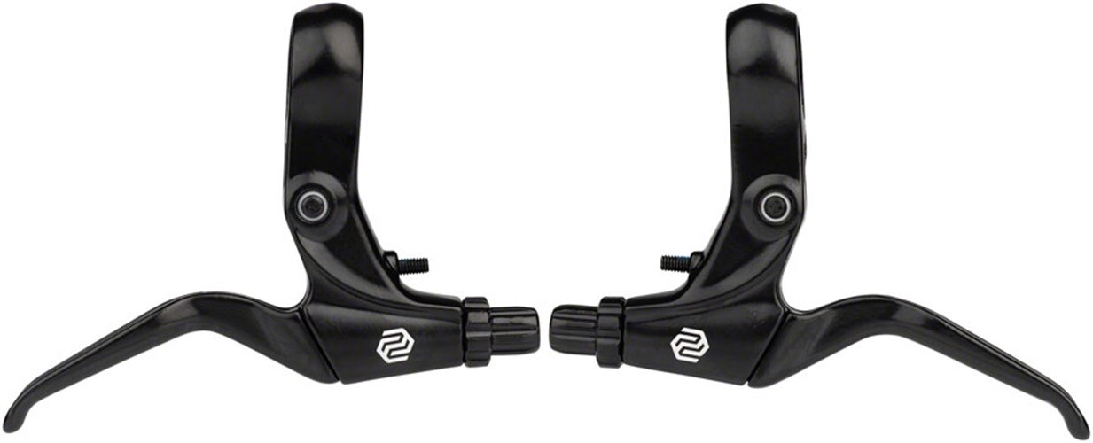 Promax FS-378 Brake Lever Set – Short Pull, 2-Finger, Tooled Reach Adjust, For U
