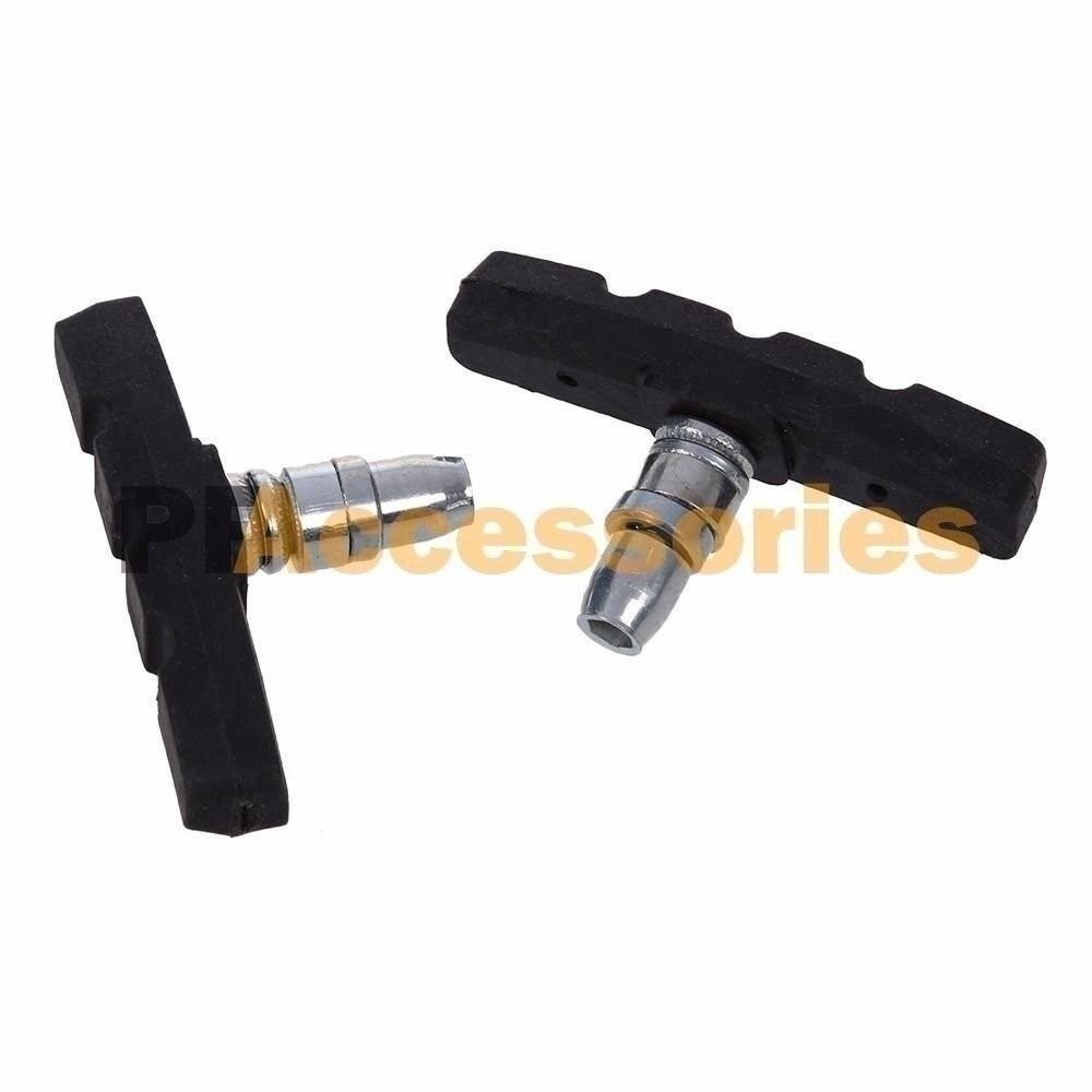 5 Pairs High Grade Cycling Bicycle Bike V Brake Pads 70mm Shoes Pads Black