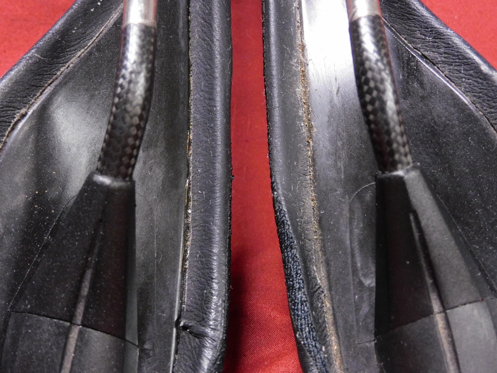 2003 Selle Italia Titanium Rails Flow Gel Saddle Made in Italy 185 grams