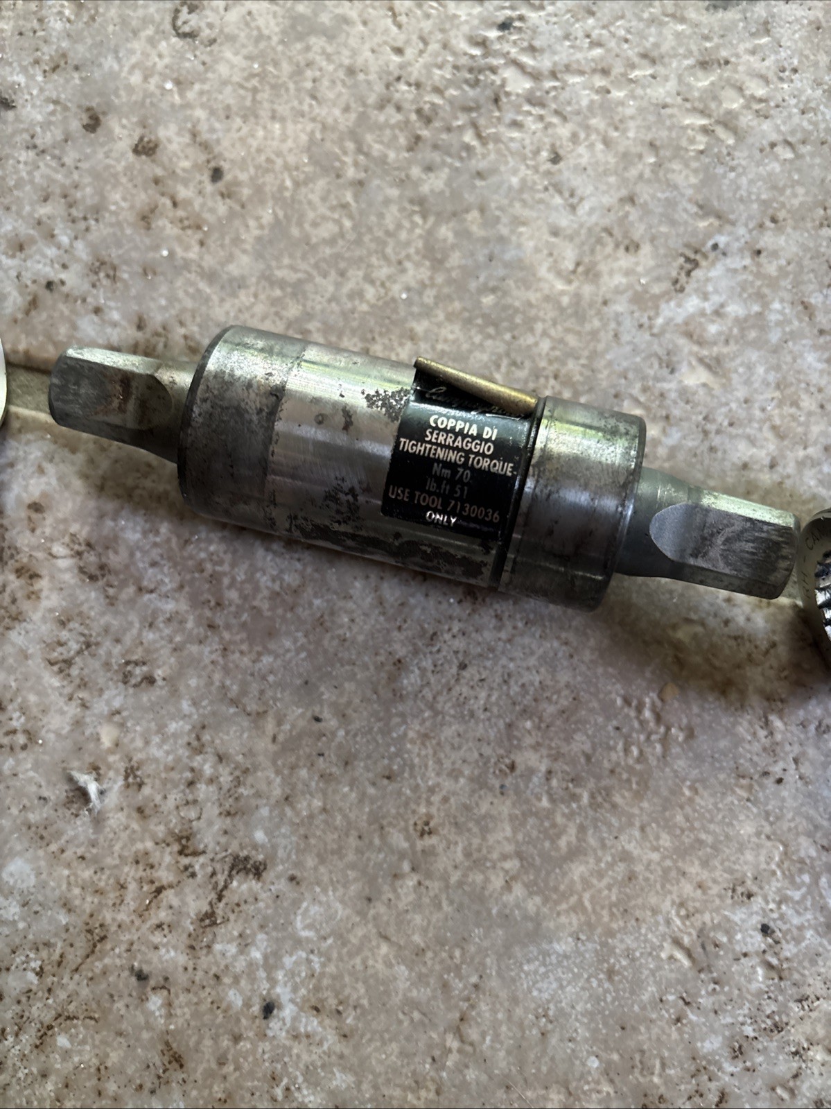 Campagnolo Athena Square Taper BSA 111mm Bottom Bracket Vintage Road