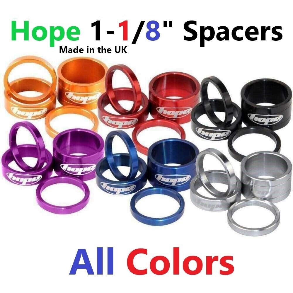 Hope Space Doctor For 1-1/8″ Steerer Spacers All Colors (Brand New)