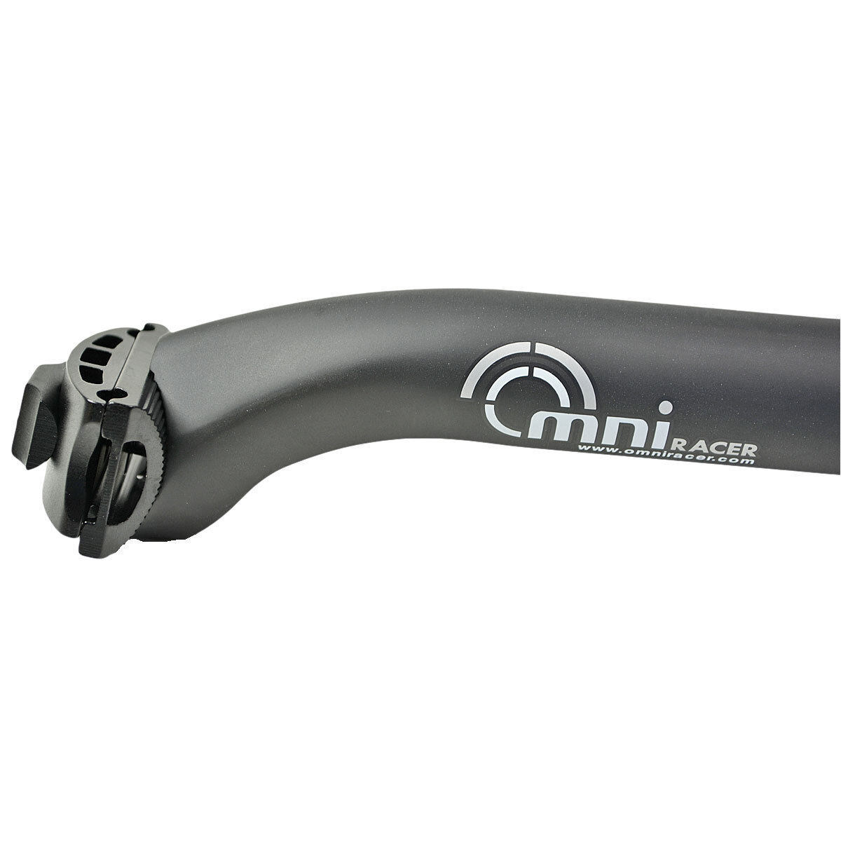 27.2x300mm OMNI Racer WORLDS LIGHTEST Carbon Fiber Setback Seatpost 165g Matte