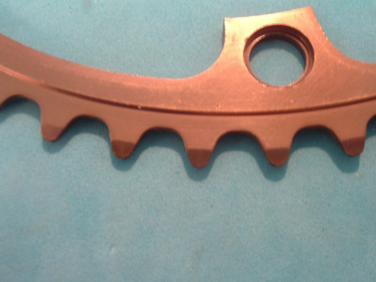 Shimano 600 42T Biopace LD NEW/NOS Chainring Oval- 6/7/8/9-Spd-130MM-Bronze ’87