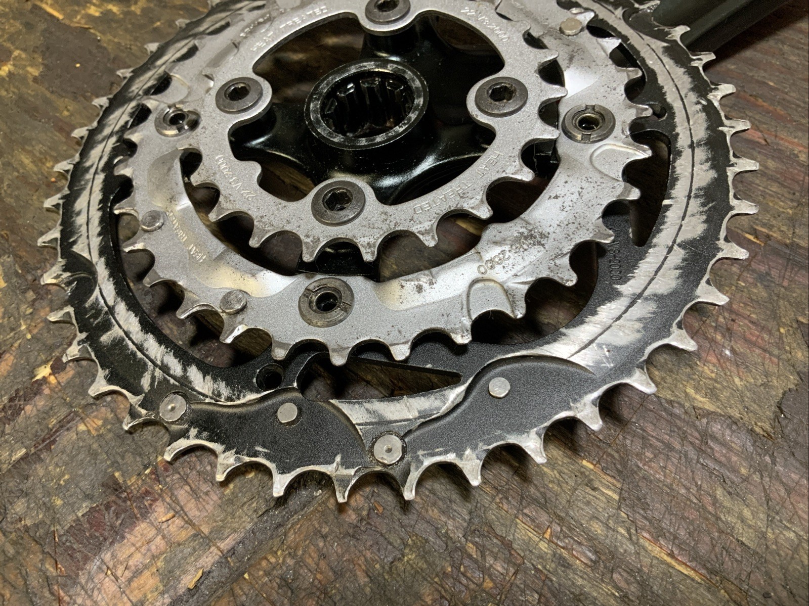 Truvativ Blaze Triple MTB Crankset 175mm ISIS Drive w/68×113 Bottom Bracket