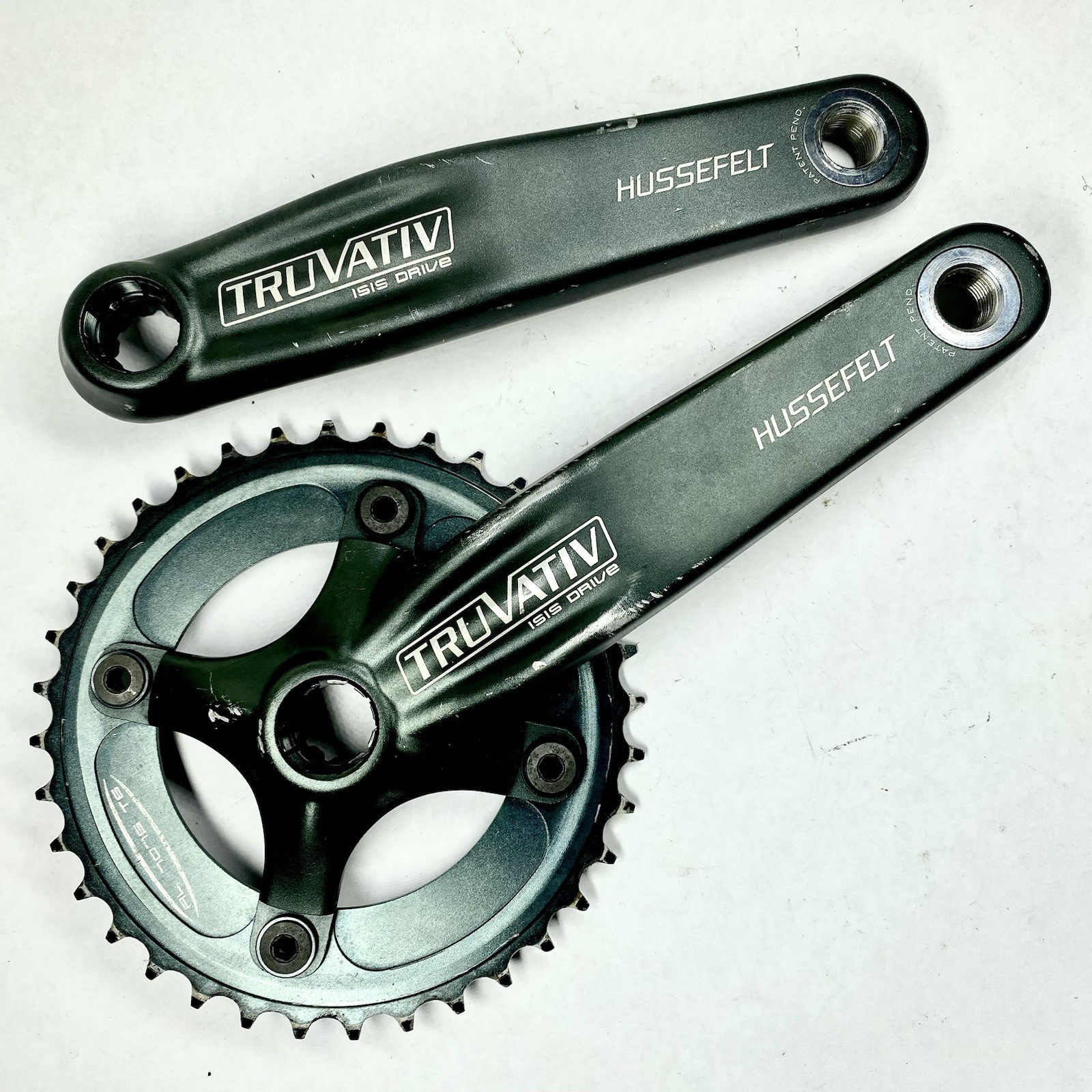 Truvativ Hussefelt ISIS Drive Crankset 170mm 36T MTB DH Freeride Cranks