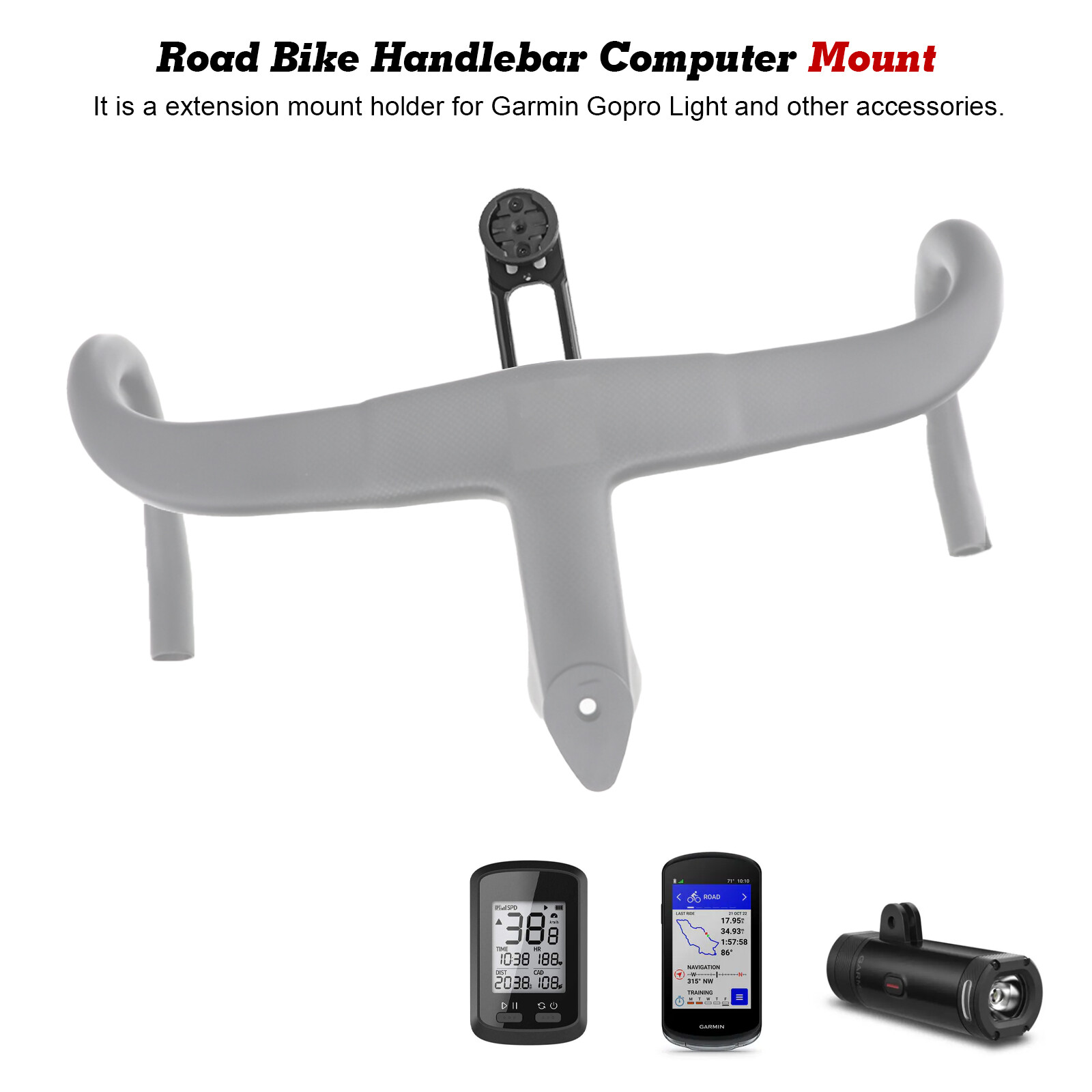 Garmin WAHOO Computer Mount for Pinarello DOGMA F & F12 MOst Talon Handlebar