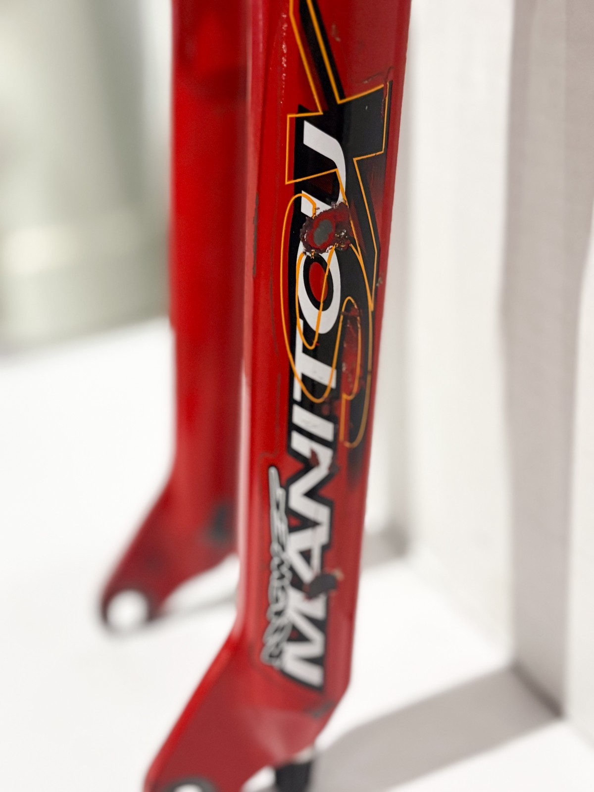 Vintage 1997 Answer Manitou SX TI Titanium Spring 1-1/8″ Suspension Fork 90s MTB