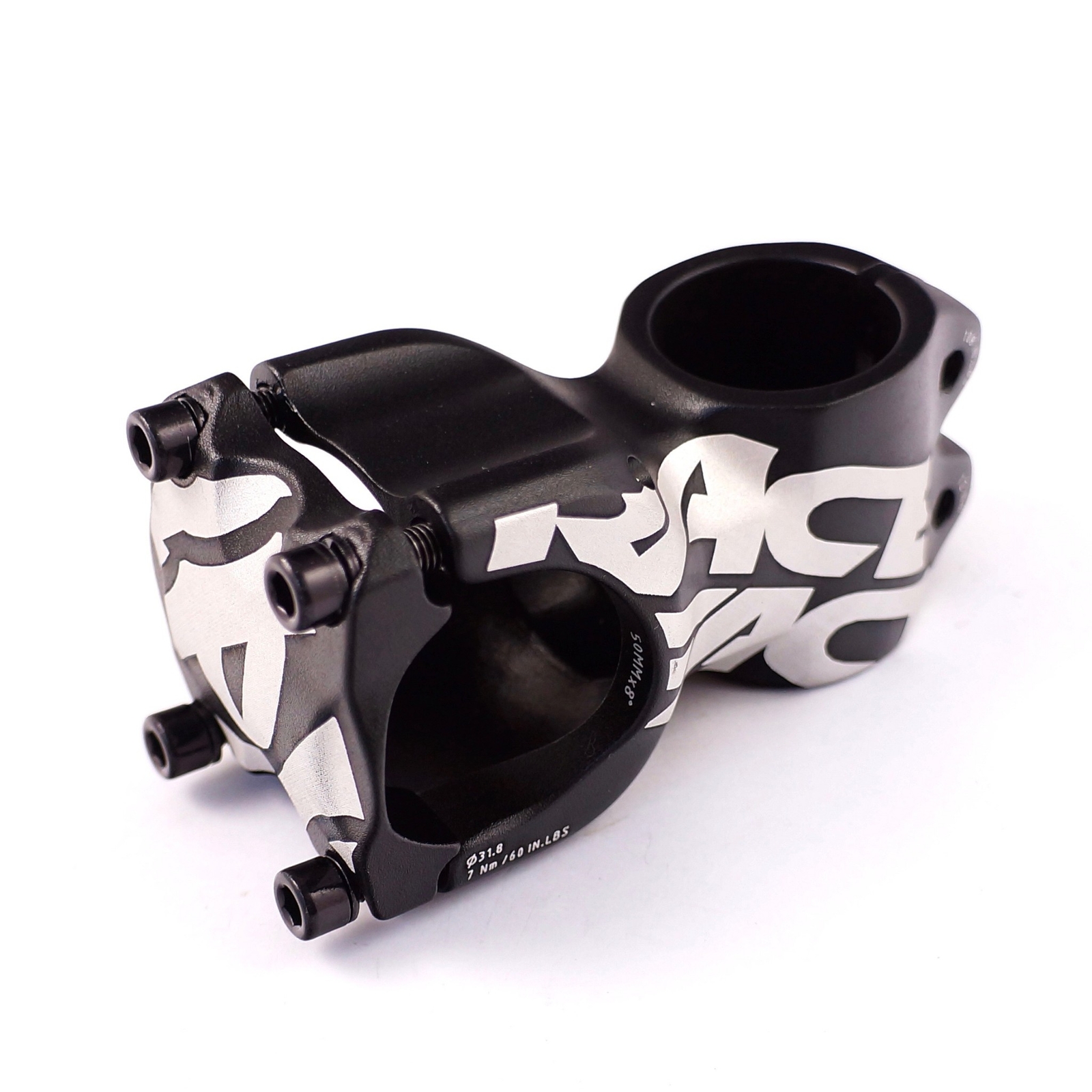Race Face Chester 31.8 x 50mm MTB Mountain Bike Bicycle Stem 8 degree Black