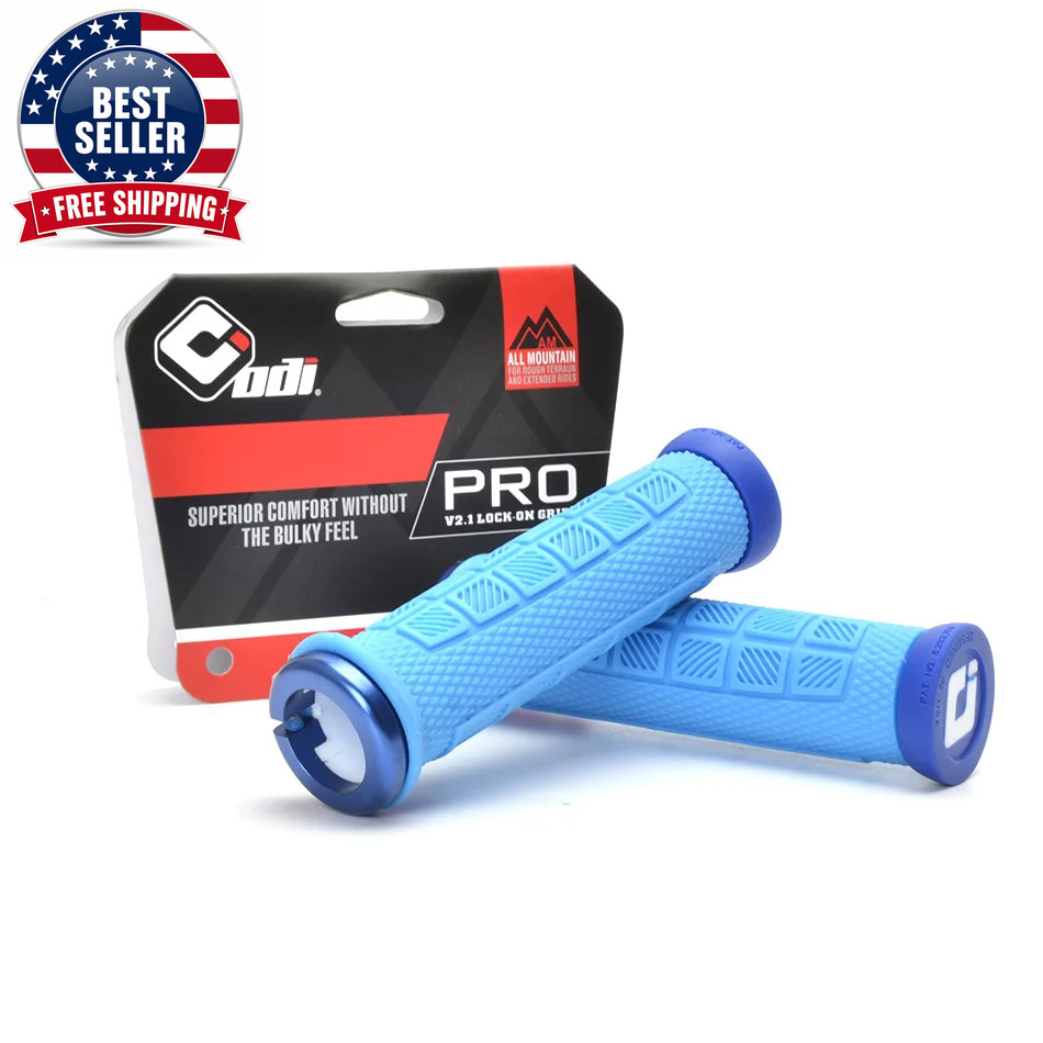 Bicycle Lock on Grips for MTB Mountain Bike Handlebar Cover Alluminium Alloy+Sil