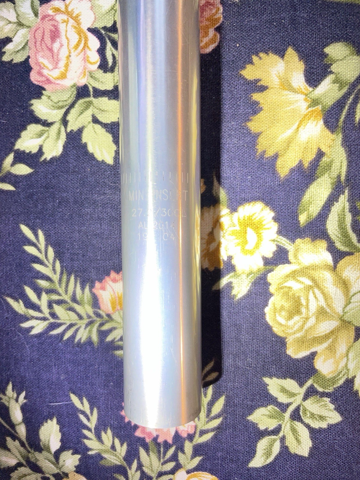 Velo Orange Grand Cru Alloy Setback Seatpost 27.2mm x 300mm Silver