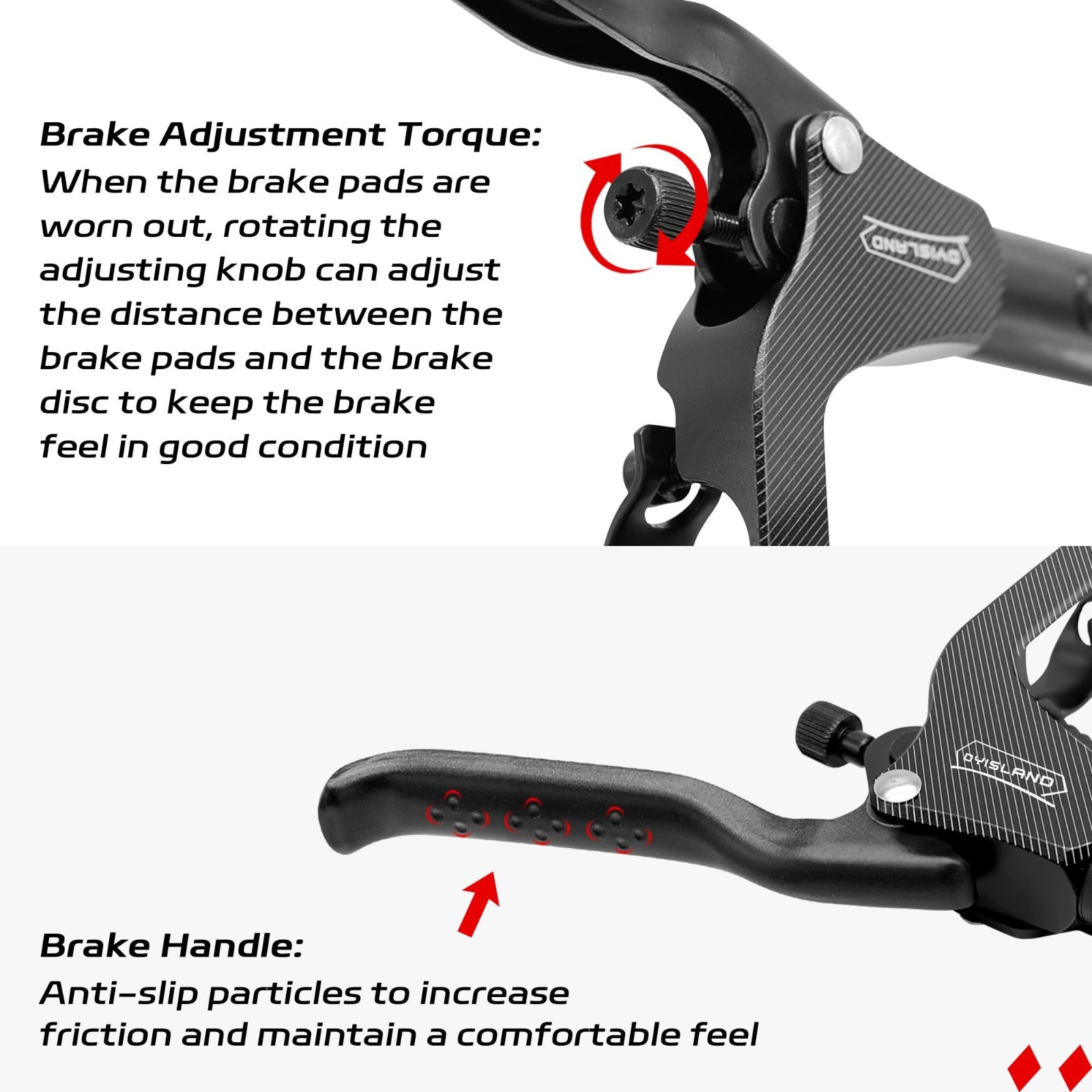 Electric Scooter Hydraulic Disc Brake Set – 2-PIN Power-Off Brake Kit for E-Scoo