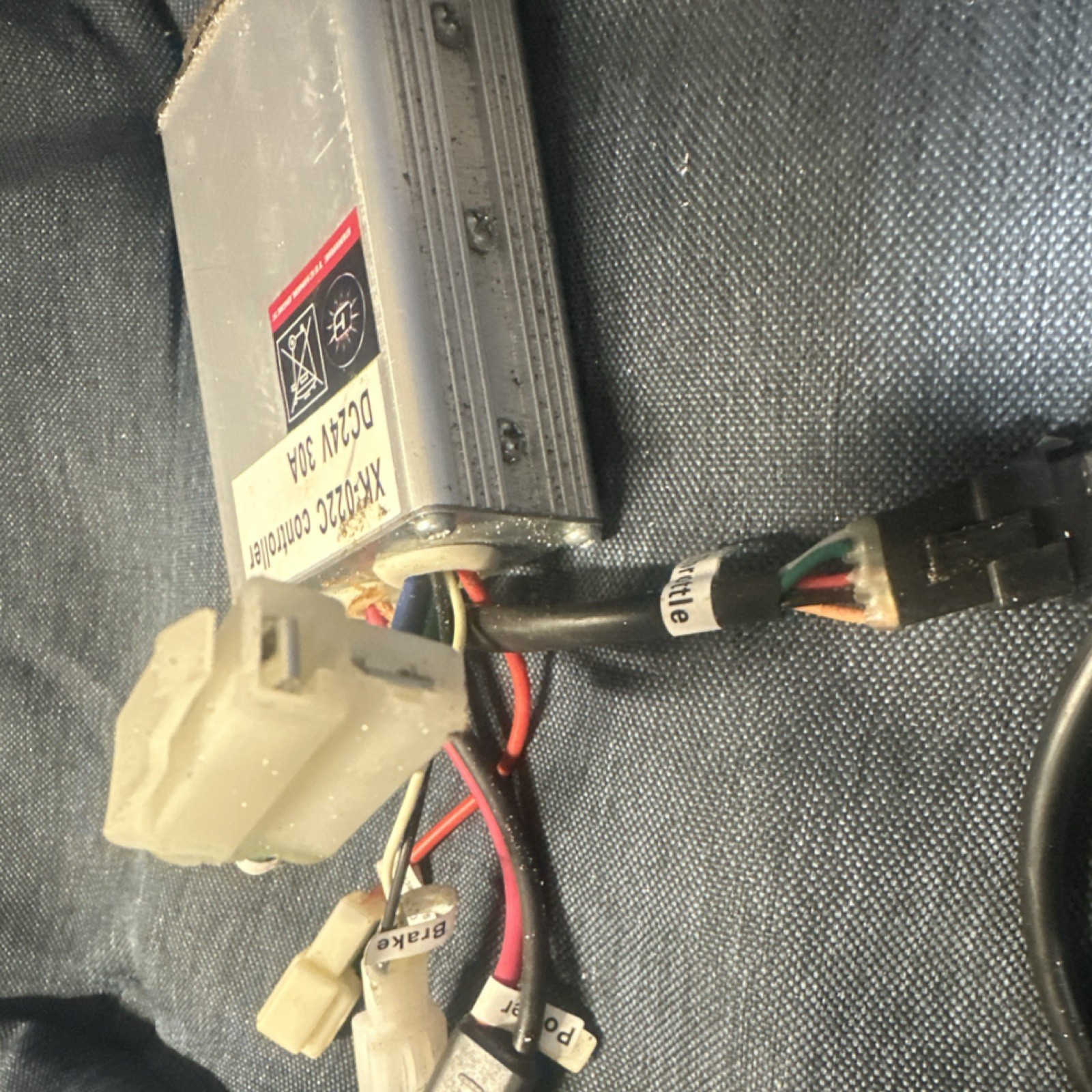 Currie Technologies XK-022C 24V 30A E-Bike Controller w/ Cables