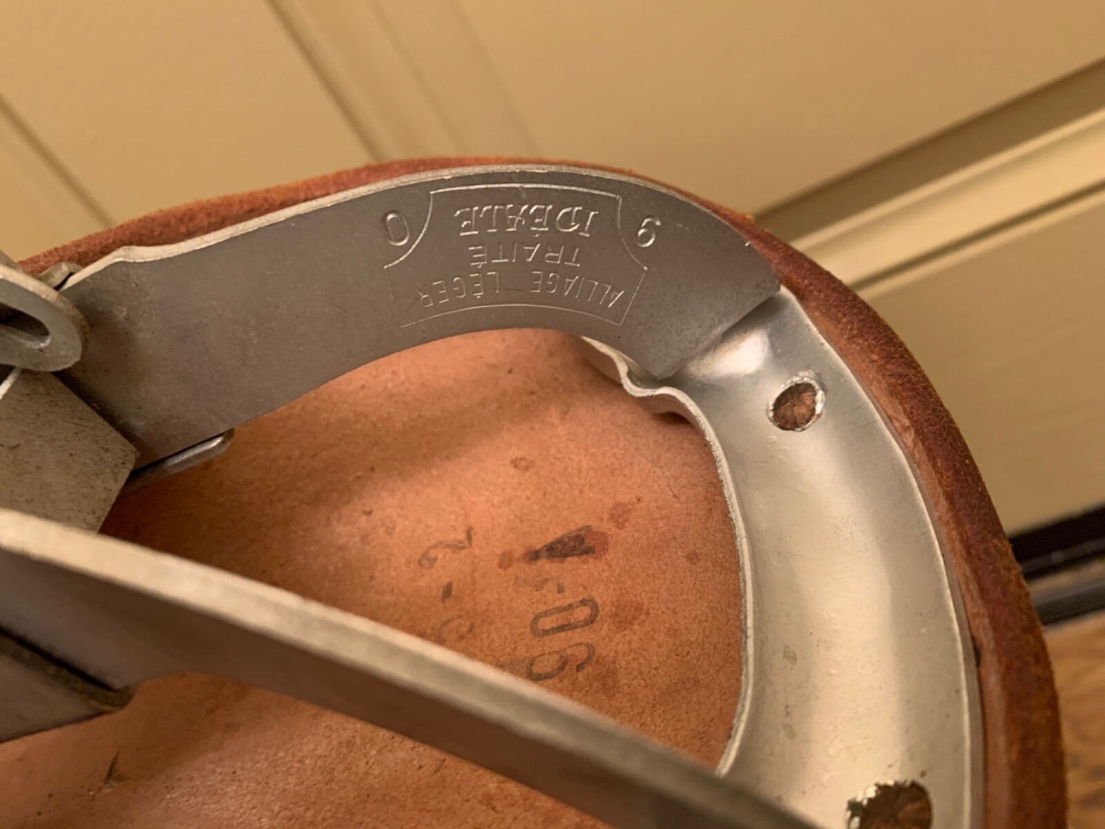 Ideale 90 / Aluminum Daniel Rebour Autographed Saddle speciale competition RARE