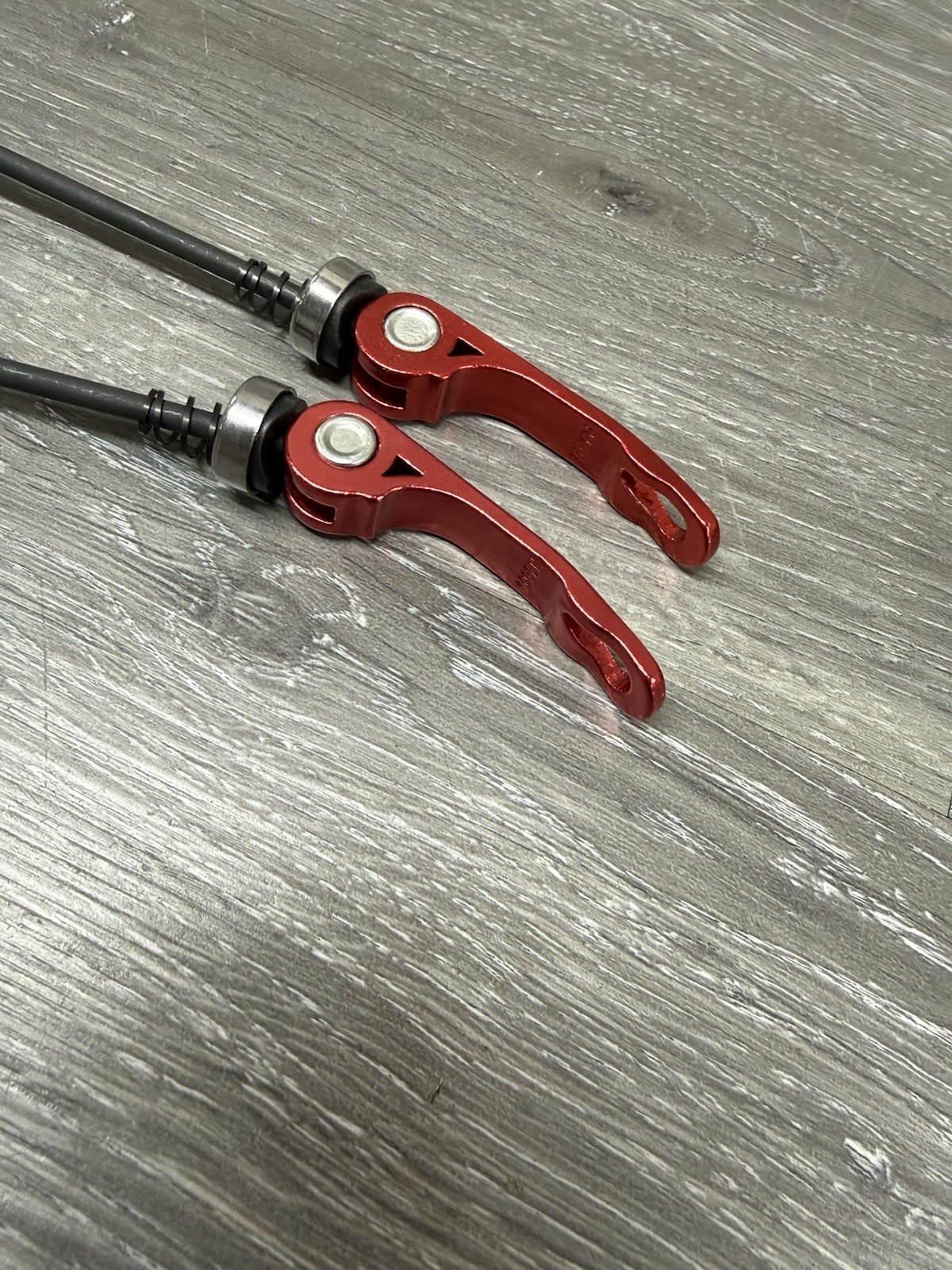 GT All Terra Repop Ano Red Bicycle Quick Release Skewer Set 100 130 / 135