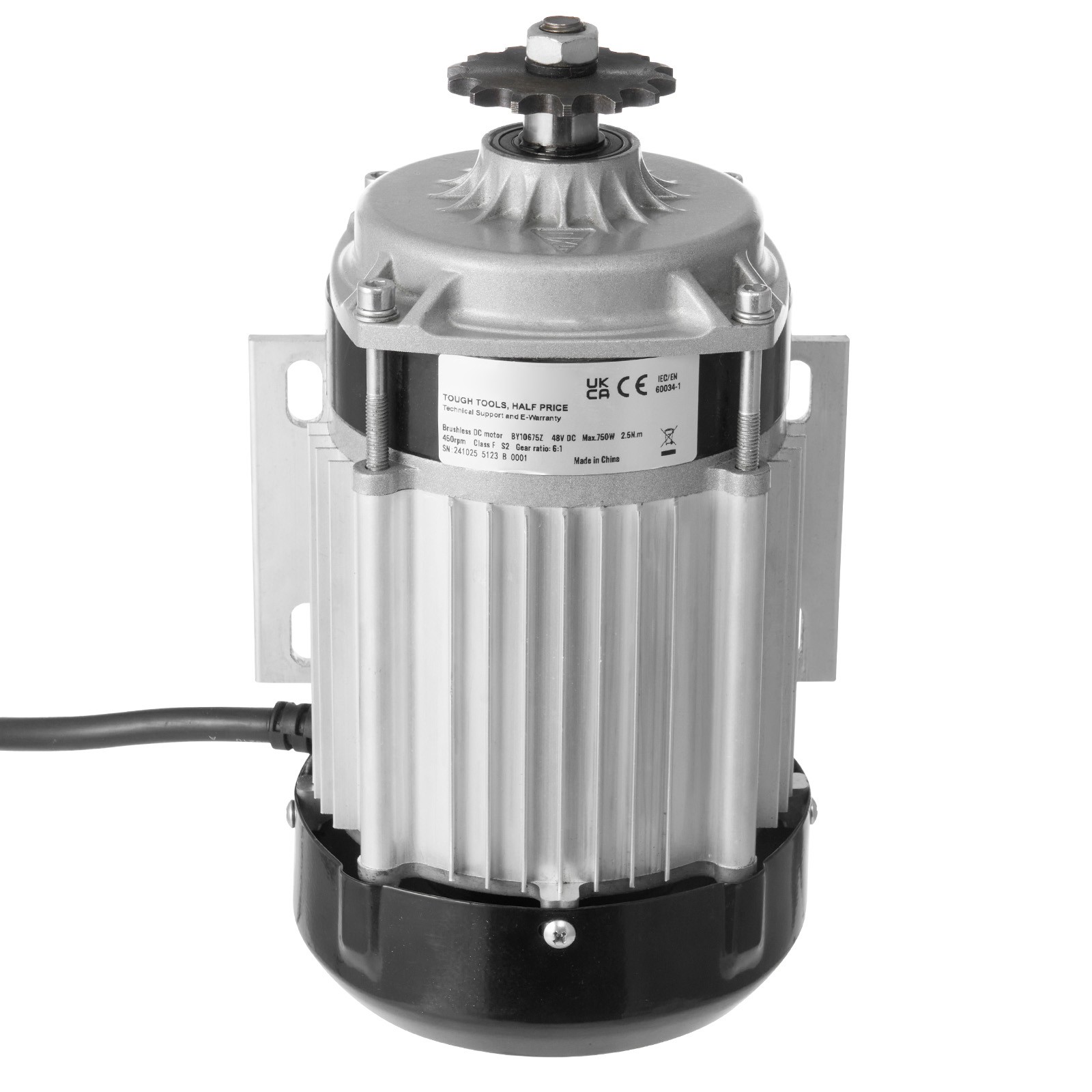 Uimoso 48V 750W Brushless DC Motor Kit with Enhanced Speed Controller, 2700 RPM