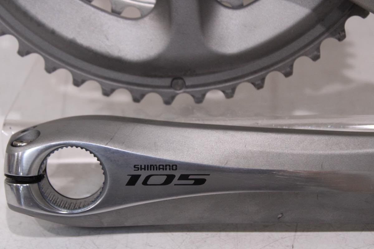Shimano 105 5800 2×11 Speed Groupset 170mm 50/34T GS Silver BR-R650 Rim!!