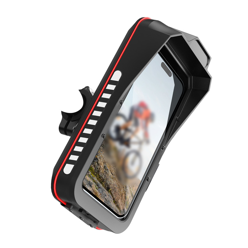 Bicycle Phone Holder Shockproof Phone Holder Secure Attachment Rainproof Design