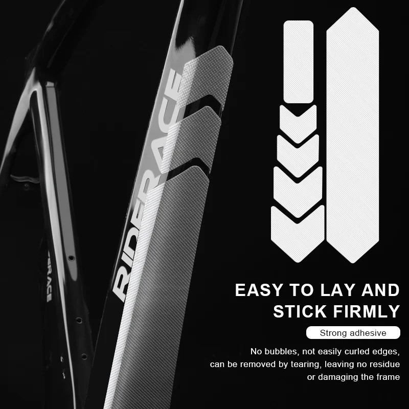 Bicycle Chainstay Protector Pad 3D Chain Stay Frame Guard for MTB Road Cycling M