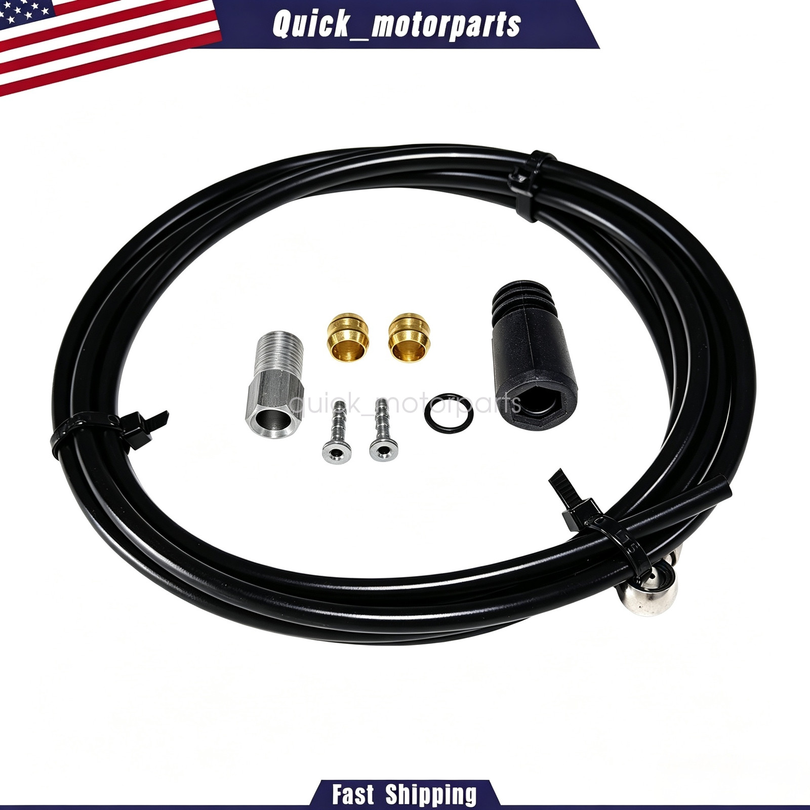 New Hydraulic Hose Line Kit For Shimano XTR XT SLX Banjo Brakes SMB SB 2000mm