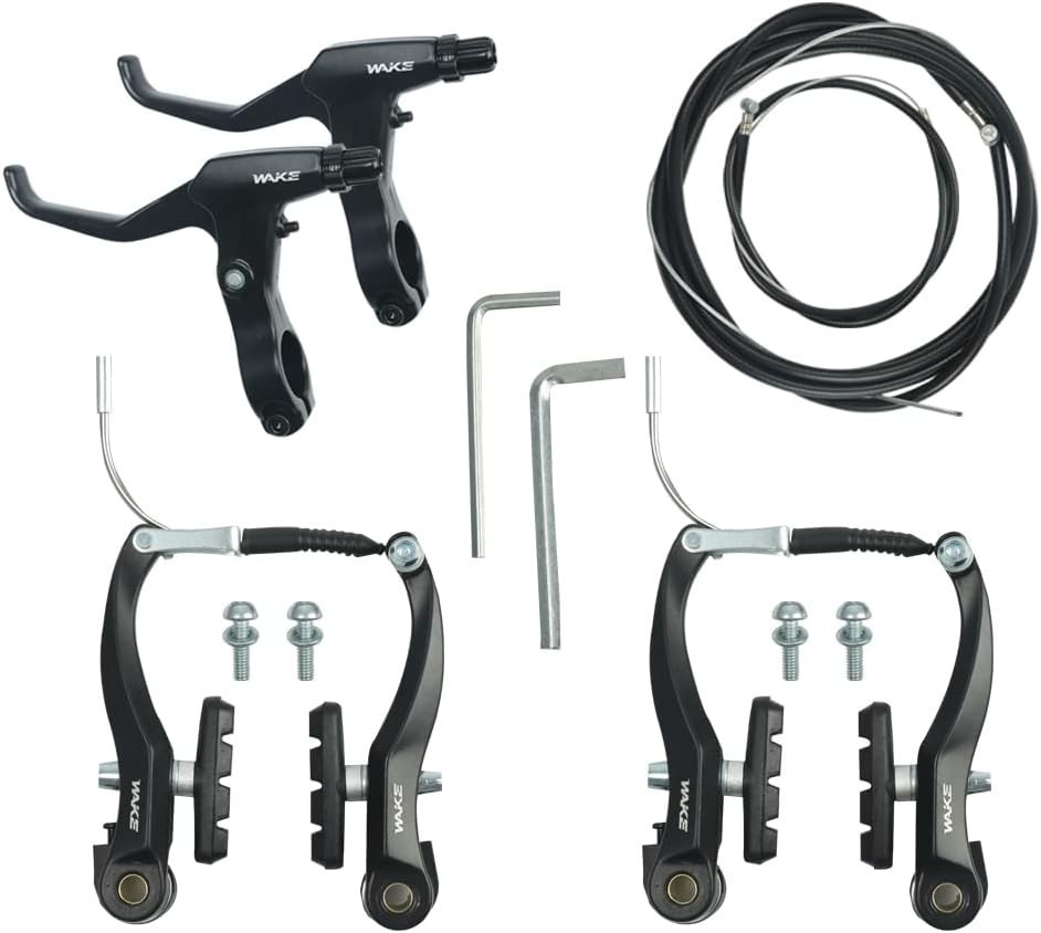 Complete Universal Bike Brakes Set, Front and Rear MTB Brake, Inner and Outer…